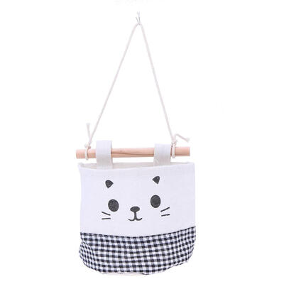 

Fabric Cotton&Linen Pocket Wall Door Closet Hanging Storage Bag Case