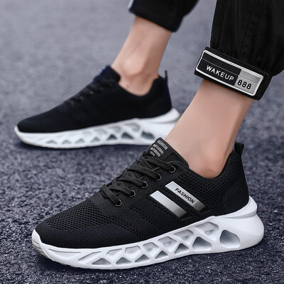 

2019 new summer sports&leisure running outdoor tide shoes mens net shoes Korean version of the trend of mens shoes wild shoes