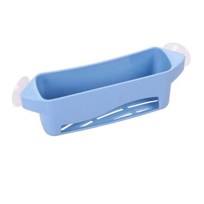 

Sink Drain Basket Rack Sponge Dry Tool Double sucker Rack Holder Kitchen Gadget