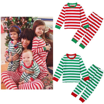 

Children Baby Kid Girl Boy Nightwear Pajamas Pyjamas Sleepwear Suit Christmas