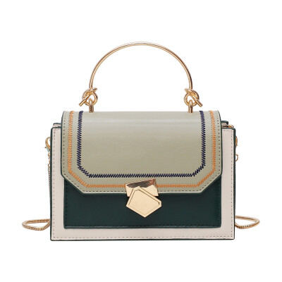 

Bag female 2019 new European&American fashion diamond small square bag chain shoulder bag summer wild Messenger bag handbag
