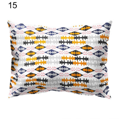 

Circle Fish Dot Stripe Cactus Pillow Case Cushion Cover Sofa Bed Car Hotel Decor