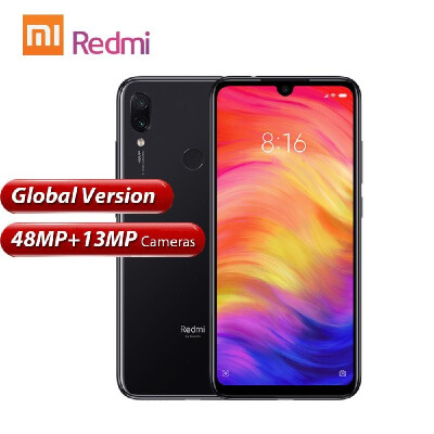 

Global Version Xiaomi Redmi Note 7 Mobile Phone 63inich Display 4GB RAM 128GB ROM 48MP Camera Snapdragon 660 4000mAh Battery 4G U