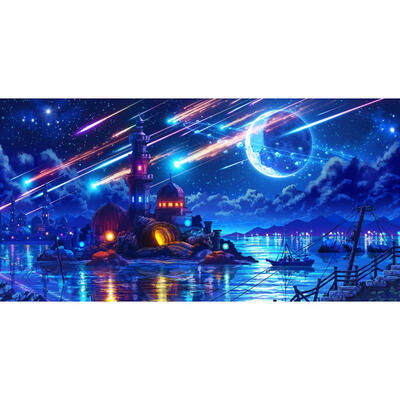 

5D DIY Full Drill Diamond Painting Fantasy Castle Cross Stitch Embroidery