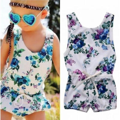 

Adorable Baby Girls Floral One-pieces Romper Jumper Jumpsuit Outfit Clothes