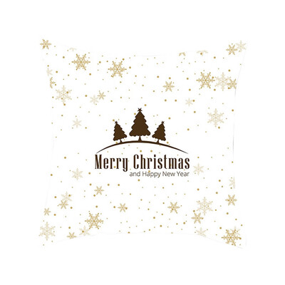 

〖Follure〗Merry Christmas Pillow Cases Nordic Sofa Cushion Cover Home Decoration