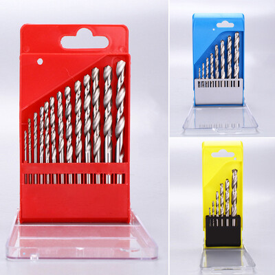 

6813pcsSet HSS High Speed Steel Metric Drill Bit Tool Set W Case Durable Lot