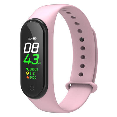 

M4 Waterproof Heart Rate Blood Pressure Fitness Tracker Smart Band Bracelet