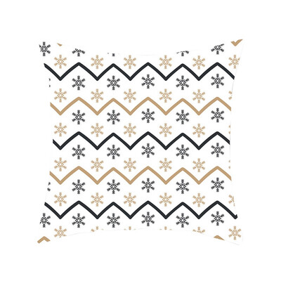 

Siaonvr Merry Christmas Pillow Cases Nordic Sofa Cushion Cover Home Decoration