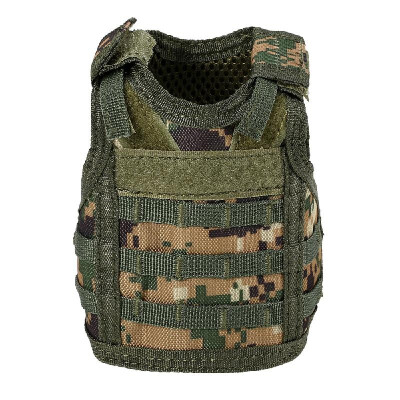 

Tactical Beer Vest Military Molle Mini Miniature Beverage Bottle Can Cooler Holder Sleeve