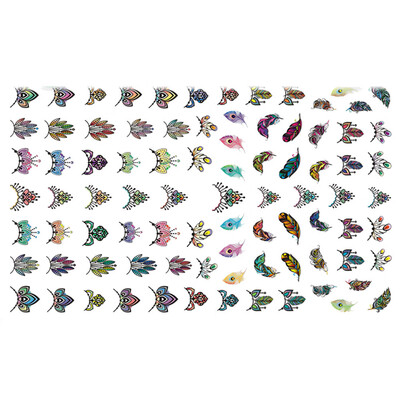 

〖Follure〗3D Nail Applique Patterned Nail Back Glue Sticker Nail Art Role Ofing Is Tasted