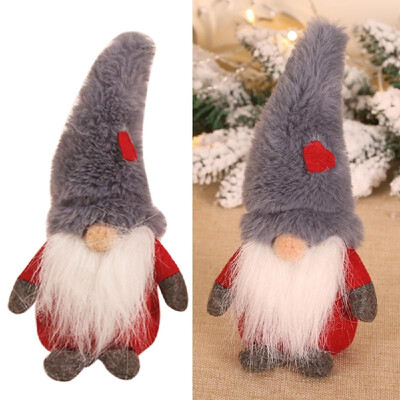 

Christmas Decoration Doll Couple Forest Man Standing Pose Doll Christmas Tree Party Decoration
