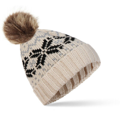 

Womens Men Hat Unisex Fashion Knit Beanie Cap Snowflake Xmas Hat Winter Warm Hat