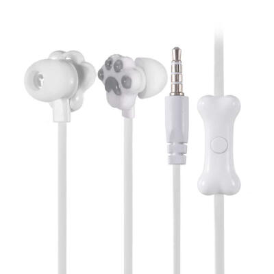 

Cartoon Cat In-Ear Earphones Earbuds Headset Headphone with Storage Box