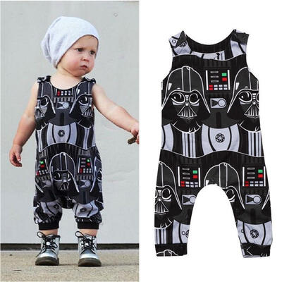 

Cool Newborn Toddler Kid Boys Star Wars Romper Bodysuit Jumpsuit Clothes Outfit