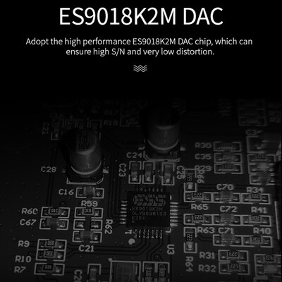 

XDUOO XQ-50 Buletooth Audio Receiver Converter Buletooth 50 QCC3008 ES9018K2M DAC PC USB DAC Support aptXSBCAAC