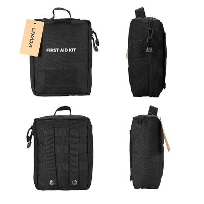 

Lixada First Aid Kit Empty Bag Travel Emergency Survival Pouch Medical Storage Bag Case Medicine Package Pack Pocket