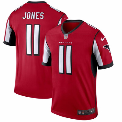 

Nike NFL Atlanta Falcons Mens 2 Matt Ryan 11 Julio Jones 18 Calvin Ridley 21 Deion Sanders 22 Keanu Neal Red Game Jersey