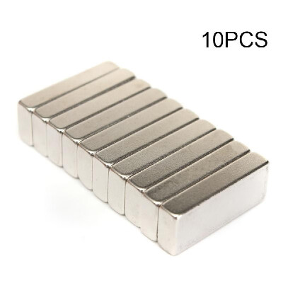 

10pcs N52 Strong Magnety Blocks Permanent Rare Earth Neodymium Magnety for DIY Craft Scientific&Office Multi-use 25x10x5mm