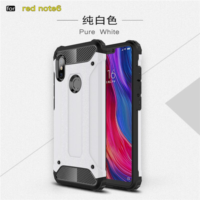 

Goowiiz Phone Case For Xiaomi Redmi Note 6Note 6 Pro King Kong Armor Fashion Bumper PC TPU Prevent falling