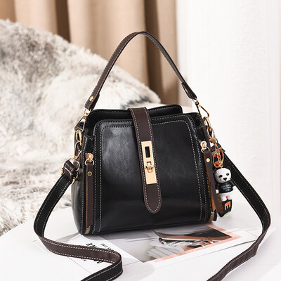 

Korean fashion 2019 new bag female bucket bag tide handbag small square bag shoulder diagonal package