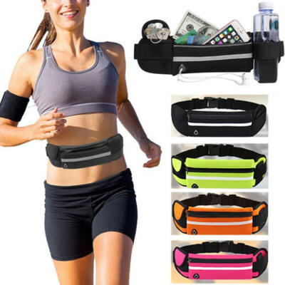 

Sports Fanny Belly Waist Bum Pack Bag Fitness Running Jogging Cycling Belt Pouch