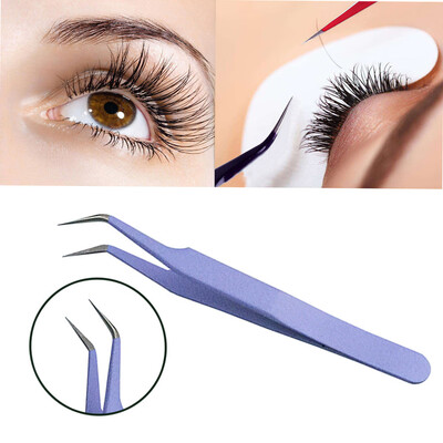 

〖Follure〗Stainless Steel Eyebrow Tweezers Eyelash Curler Clip Plucking Beauty Tools