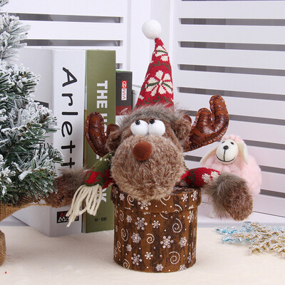 

Toponeto Christmas Decorations Bags Xmas Snowman Apple Bag Christmas Eve Apple Box Gift