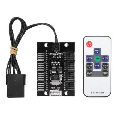 

Greensen DK101 8 Channels Remote RGB Light Controller Wireless Remote ControlController RGB Light Controller