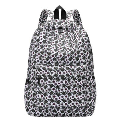 

Women 3D Flowers Print Shoulder Schoolbag for Girls Casual Travel Backpacks