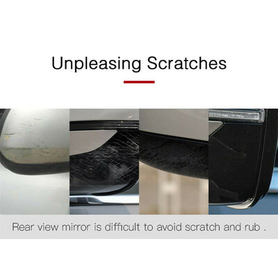 

2pcs Carbon Fiber Outside Rearview Mirror Anti-Rub Sticker For BMW 5 7 Series