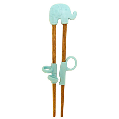 

Cute Children Chopsticks For Kids Baby Wooden Cartoon Learning Reusable Straw Training Chopsticks Home Baby Products