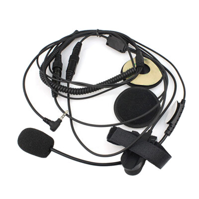 

2PCS 1 Pin 35mm Finger PTT Motorcycle Helmet Headset MIC Full-face Replacement for YAESU Vertex VX-3R