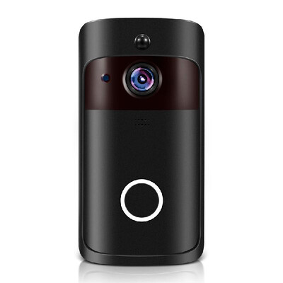 

Smart Home WiFi Doorbell 1080P HD Security Camera with Two-Way Audio PIR Motion Detection IR Night Vision 160-Degree Wide Angle Le