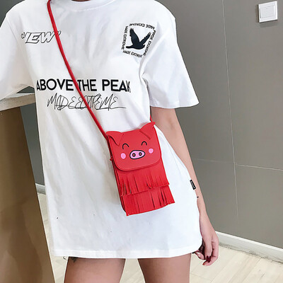 

Tailored New Mobile Phone Bag Female Messenger Bag Mobile Phone Bag Purse Wild Mini Bag
