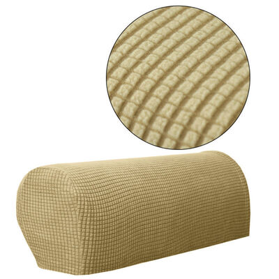 

2Pcs UK Sofa Arm Protectors Armrest Covers Stretchy Set Stretch For Chair Set