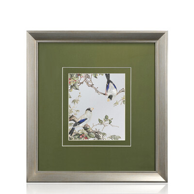 

HUANGCHENGGONGFANG Silver Foil Painting - Mulberry Cherry Decoration 14685