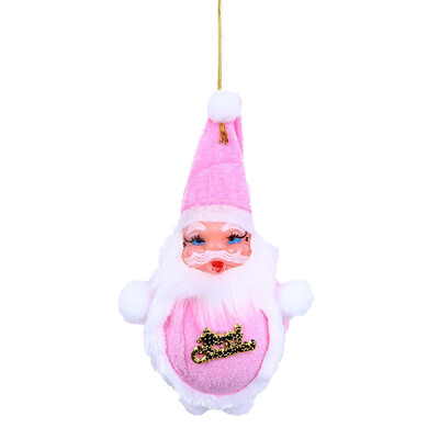 

〖Follure〗1PC Colorful Christmas Santa Claus Ornaments Xmas Tree Hanging Decoration