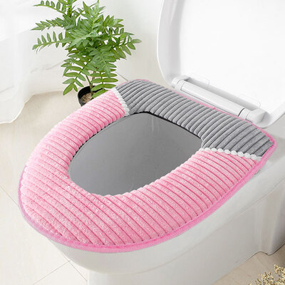 

FOOJO warm toilet seat toilet seat toilet seat toilet seat washer pink