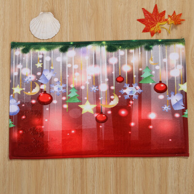 

〖Follure〗Merry Christmas Welcome Doormats Indoor Home Carpets Decor 40x60CM