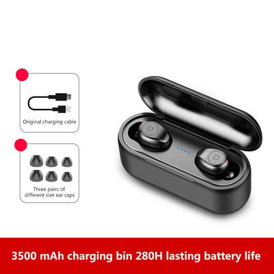 

50 Version Of The Wireless Bluetooth Headset Binaural Mini Invisible Pair Of Driving Into The Earbuds Sports Headphones
