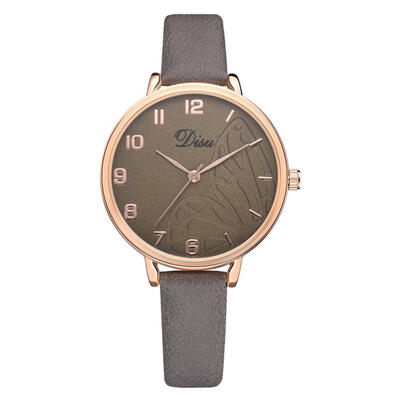 

Business Womens Watches Scale Roman Numerals Ladies Quartz Wristwatch Fashion Leather Strap Minimalism Clock Reloj Mujer
