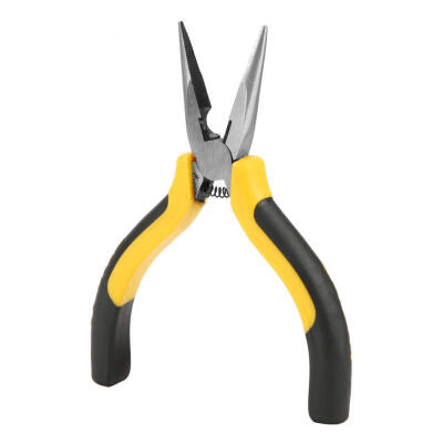 

Greensen 5in TU-502 Mini High Carbon Steel Double Color Needle Nose Pliers with Plastic Handle