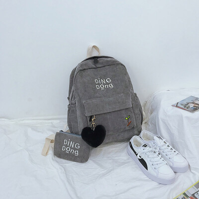 

Ancient sense of girl bag hundred campus girl Korean version of high school junior high school students small fresh light core vel