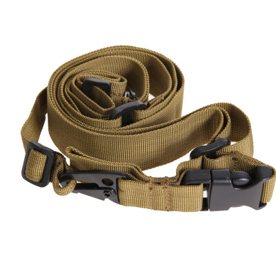 

Tactical 3 Point Adjustable Bungee Rifle Sling Swivels System Strap