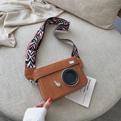 

Cute&cute small bag woman 2019 new Chaohan version 100 lap oblique satchel temperament broadband single shoulder camera bag