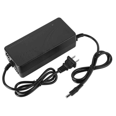 

3648V 2A Output Voltage Lithium Battery Charger For Electric Bicycle Black Use