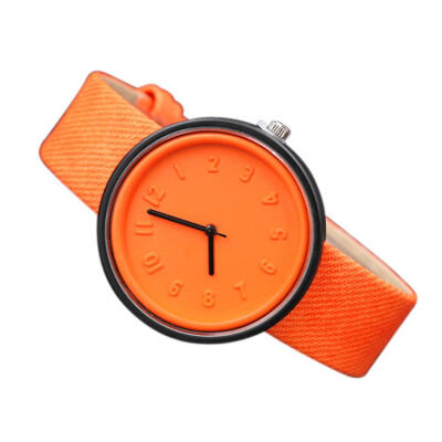

Montre Femme Women Watches Roman Numerals Wood Canvas Band Analog Quartz Vogue Wrist Watches Zegarek Damski Relogio Feminino F