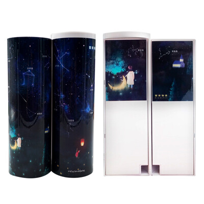 

Toponeto The Creative Pen Boxes Novel Style Creative Three-open Cylindrical