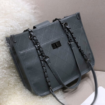 

Womens&winter new 2019 Magenta chain bag individual single-shoulder bag fashion high-capacity&high-capacity diagonal